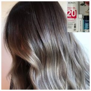 Redken Color Gels Lacquers Color Kit: 5AB Twilight & Pro-Oxide Developer 20Vol